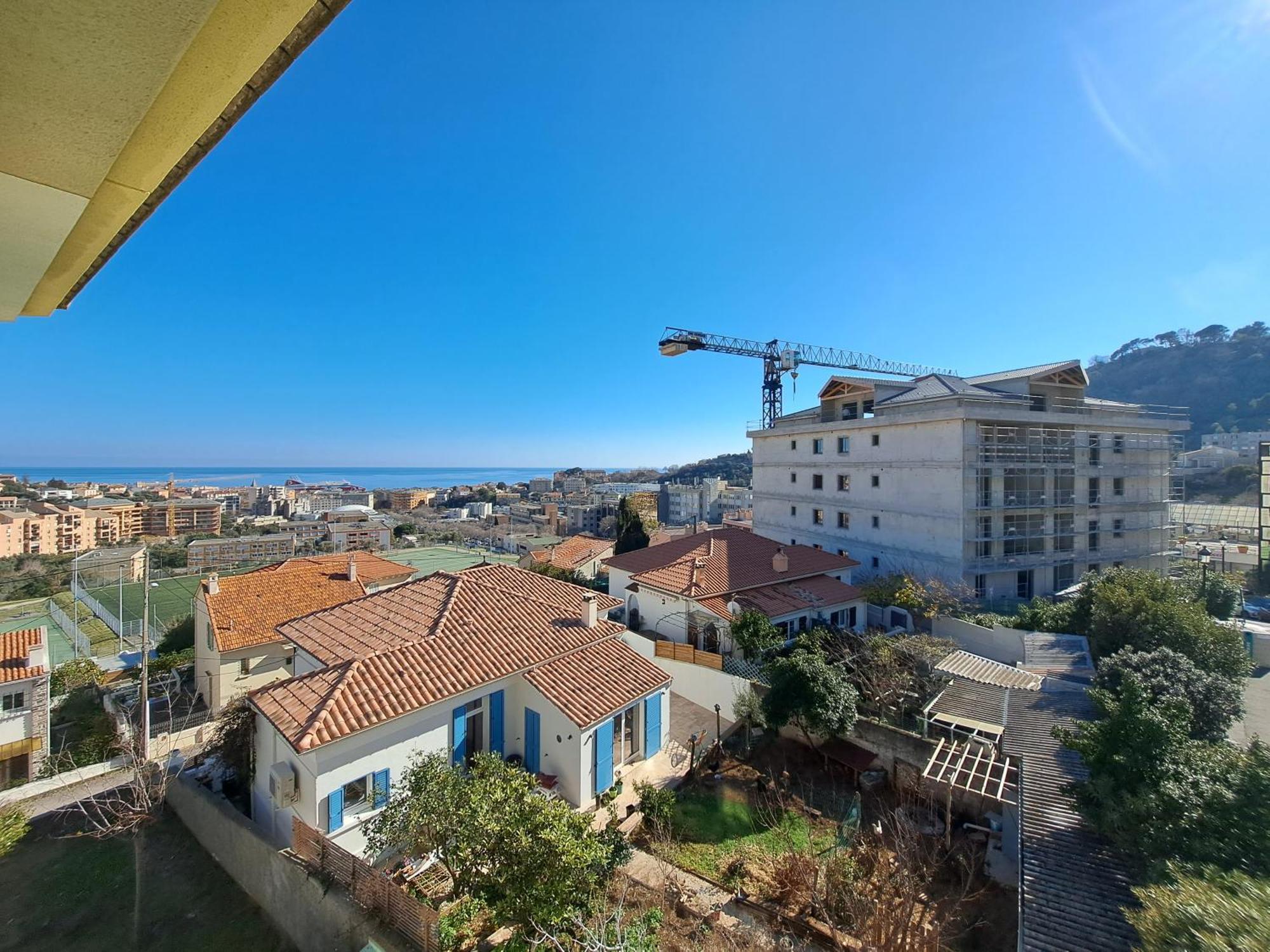 Grand T2 Proche Centre Ville, Vue Mer Et Montagne Бастия Екстериор снимка